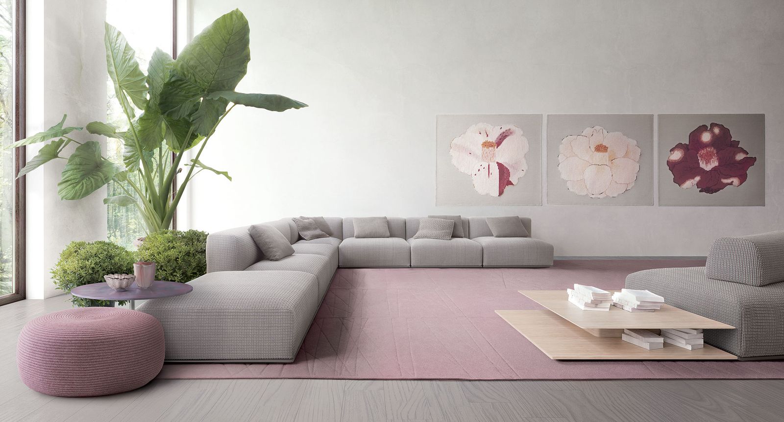 Paola Lenti Пуф Otto от Paola Lenti — в интерьере
