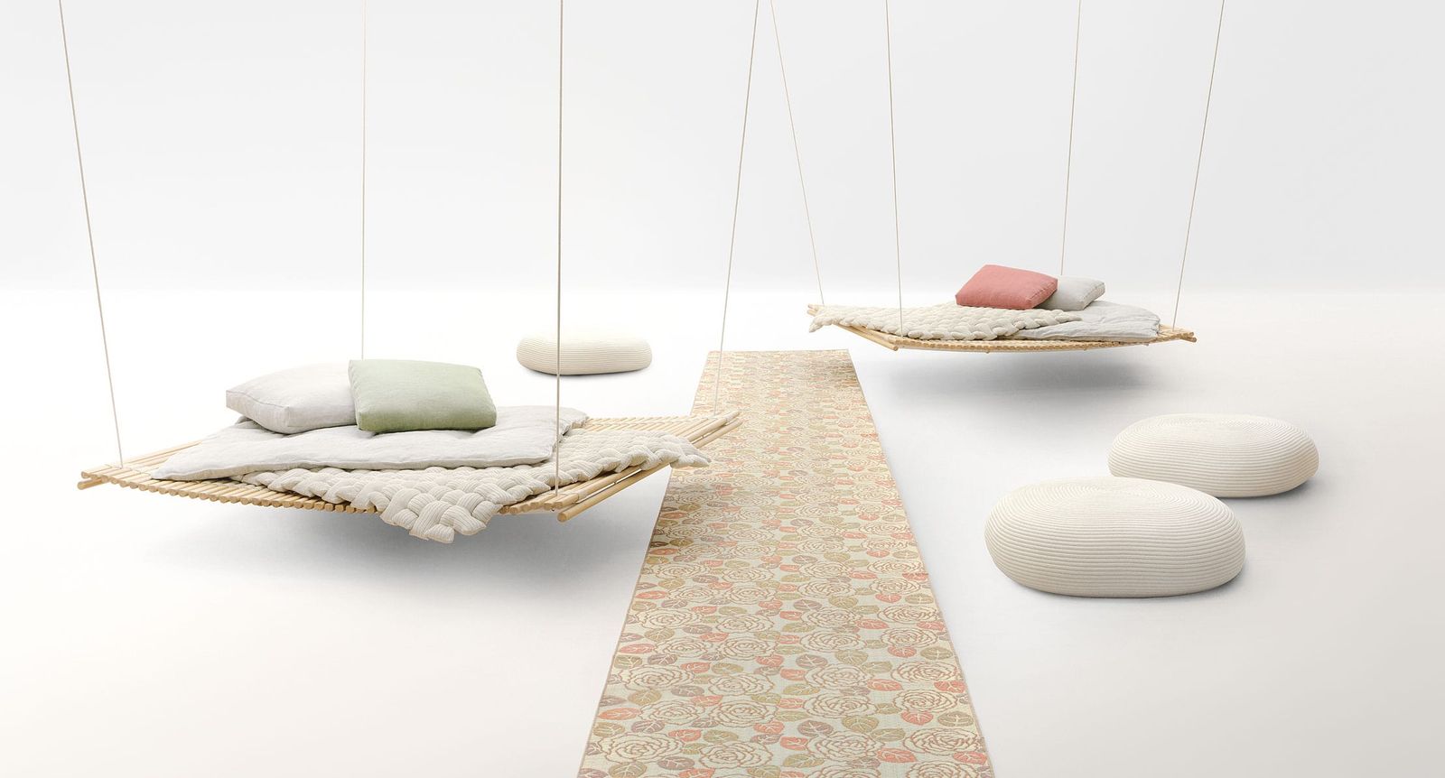 Paola Lenti Подвесная платформа Shibui от Paola Lenti — в интерьере