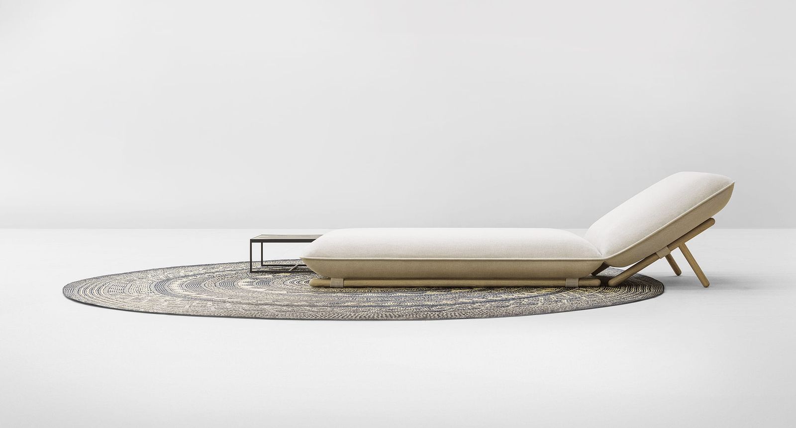 Paola Lenti Уличный шезлонг Hiro от Paola Lenti — в интерьере
