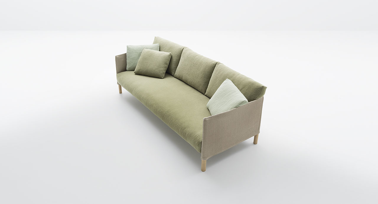 Paola Lenti Диван Vespucci от Paola Lenti — в интерьере