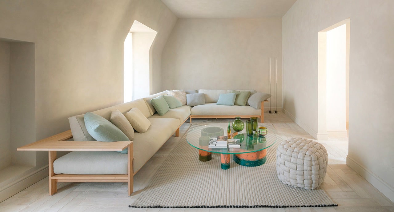 Paola Lenti Диван Frei от Paola Lenti — в интерьере