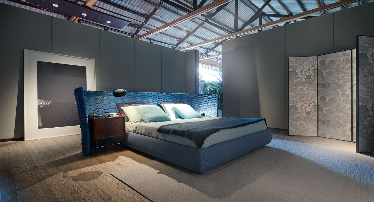 Paola Lenti Кровать Silent от Paola Lenti — в интерьере