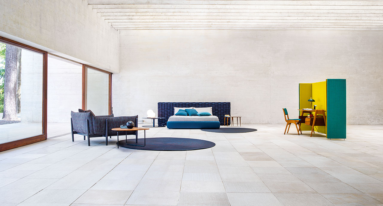 Paola Lenti Кровать Silent от Paola Lenti — в интерьере
