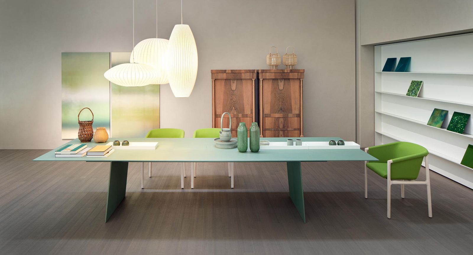 Paola Lenti Стол Kanji от Paola Lenti — в интерьере