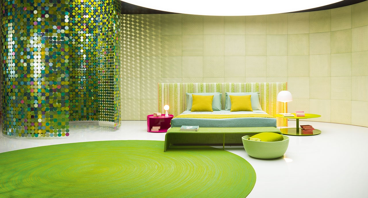Paola Lenti Прикроватная тумбочка Walt от Paola Lenti — в интерьере