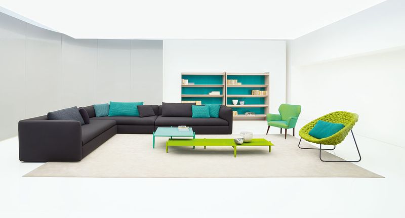 Paola Lenti Журнальный столик Tapio от Paola Lenti — в интерьере