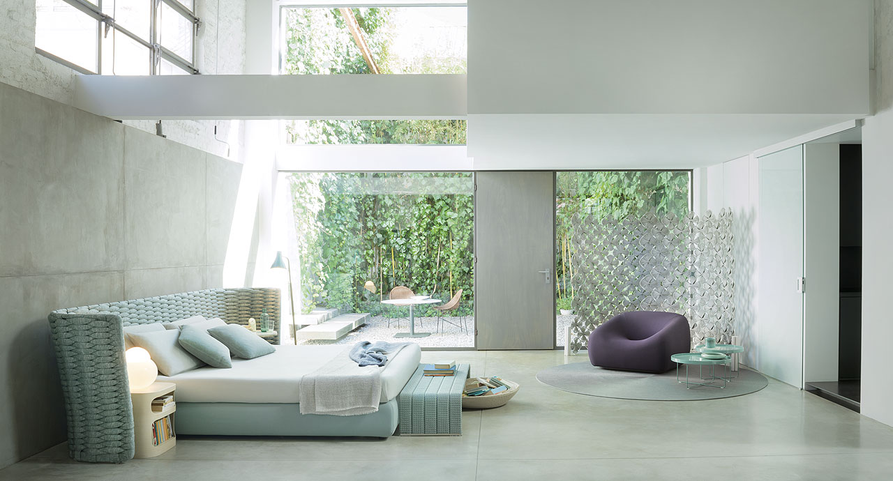 Paola Lenti Кресло Smile от Paola Lenti — в интерьере