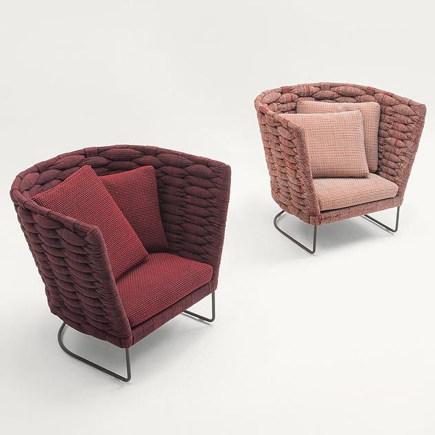 Paola Lenti Кресло Ami от Paola Lenti — в интерьере
