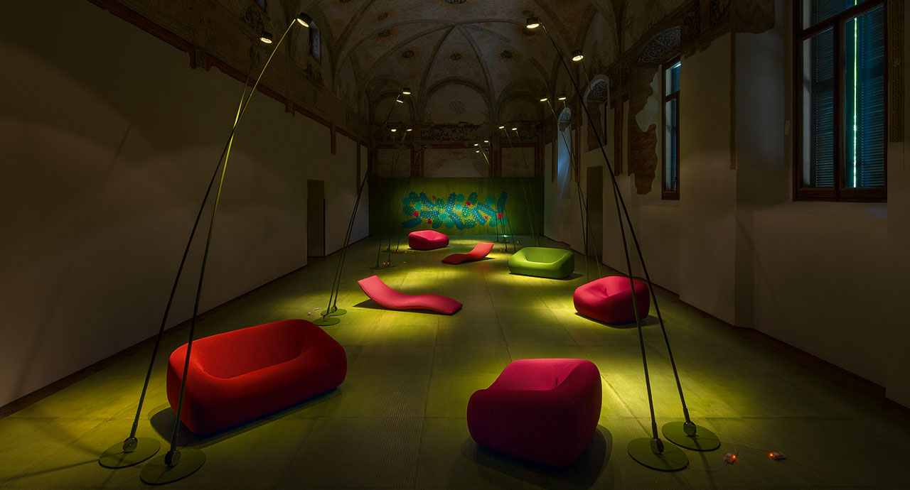 Paola Lenti Диван Smile от Paola Lenti — в интерьере