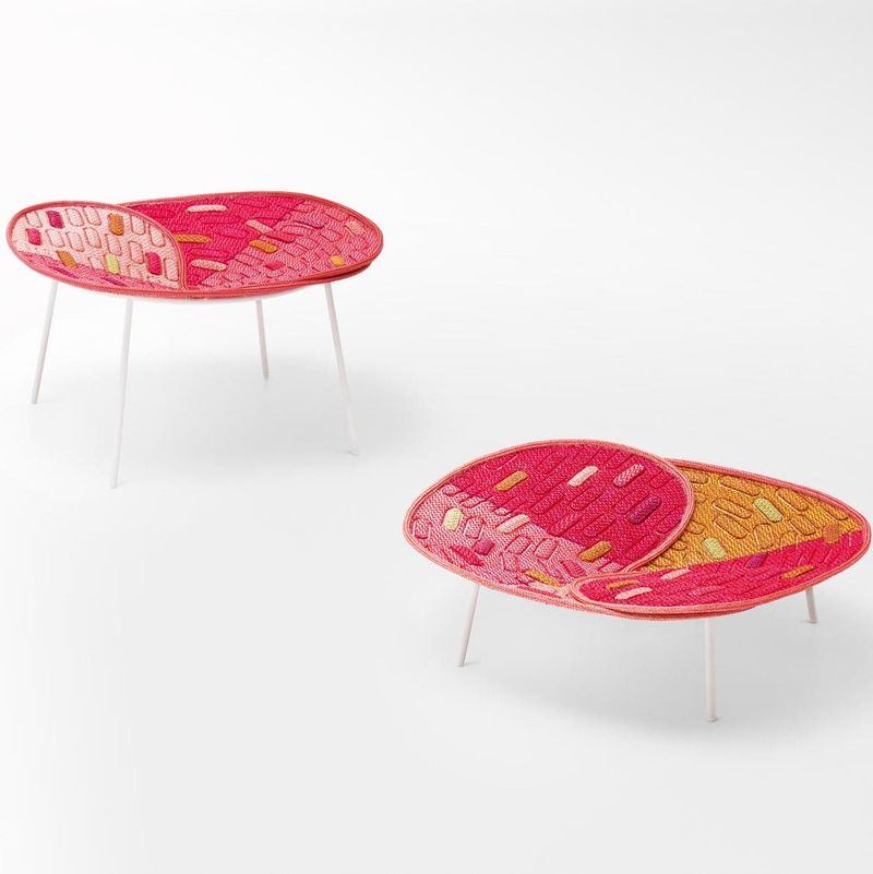 Paola Lenti Корзина с основанием Hana-arashi от Paola Lenti