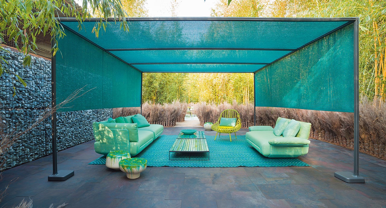 Paola Lenti Архитектурная конструкция Resort от Paola Lenti — в интерьере