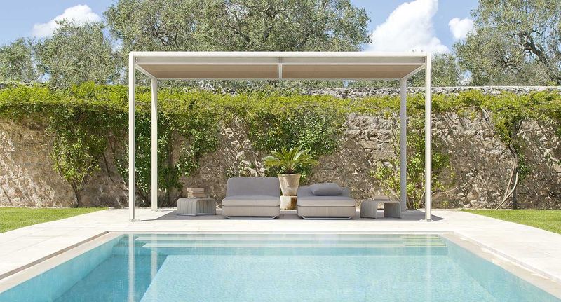 Paola Lenti Архитектурная конструкция Cabanne от Paola Lenti — в интерьере