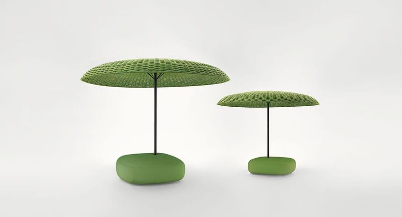 Paola Lenti Уличный зонт Mogambo от Paola Lenti — в интерьере