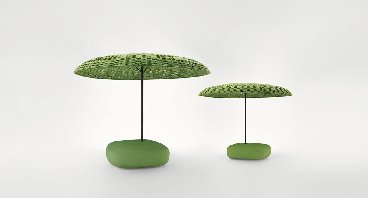 Paola Lenti Уличный зонт Mogambo от Paola Lenti — в интерьере