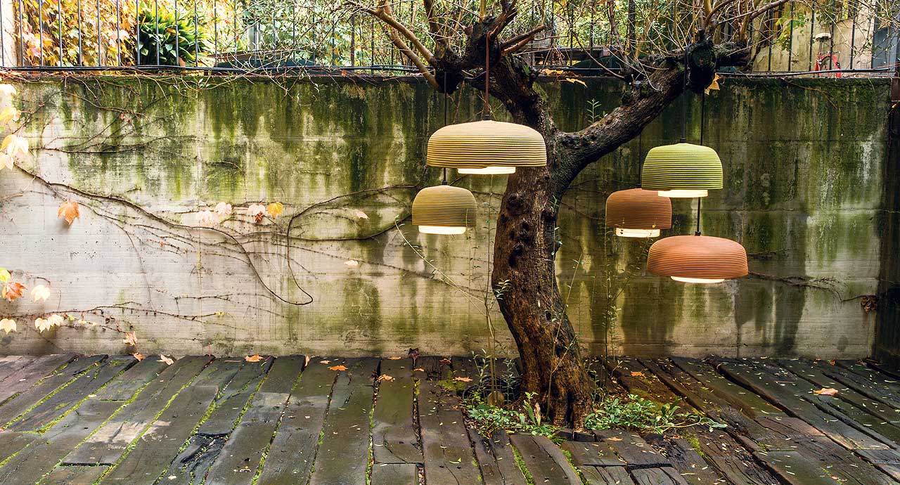 Paola Lenti Подвесной светильник Taiki от Paola Lenti — в интерьере