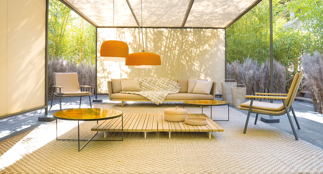 Paola Lenti Подвесной светильник Taiki от Paola Lenti — в интерьере
