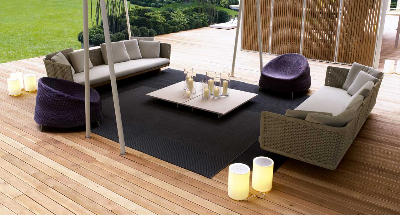 Paola Lenti Садово-парковый светильник Lenta от Paola Lenti — в интерьере
