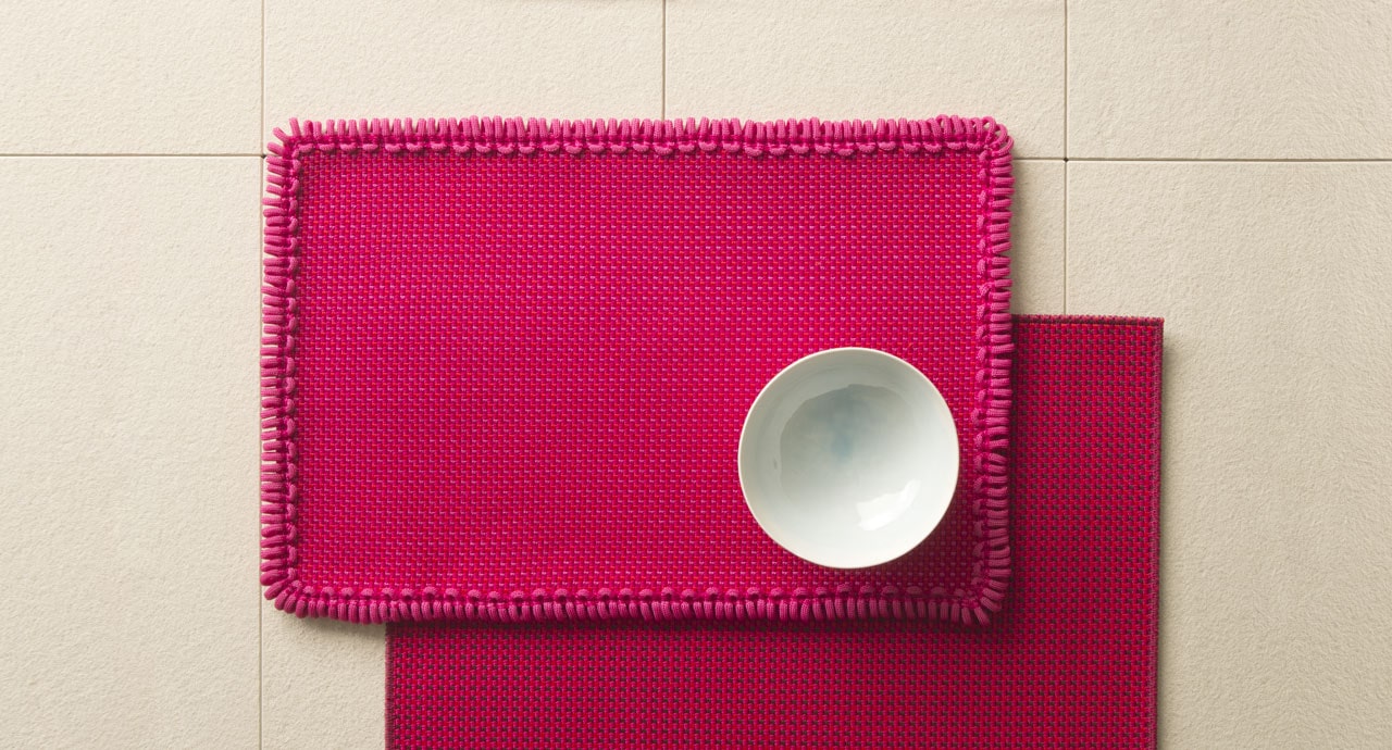 Paola Lenti Декоративные салфетки Dining Mats от Paola Lenti — в интерьере