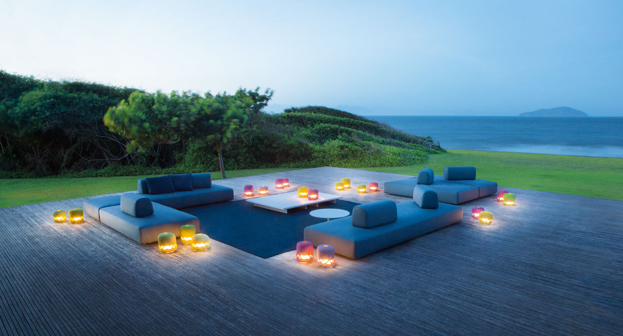 Paola Lenti Садово-парковый светильник Agadir от Paola Lenti — в интерьере