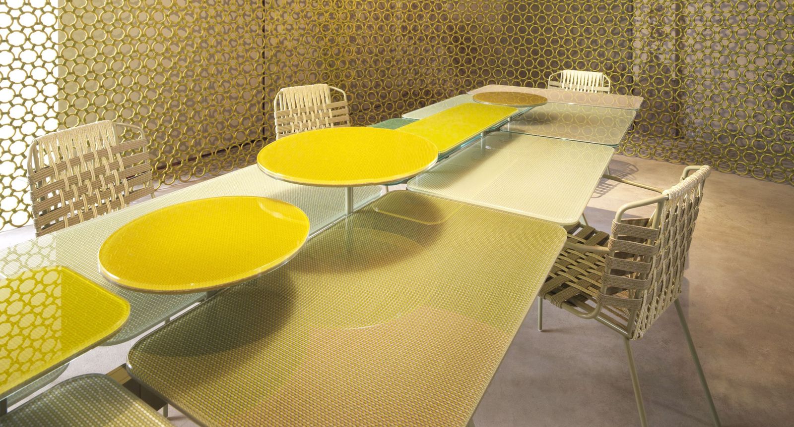 Paola Lenti Уличный стул Telar от Paola Lenti — в интерьере