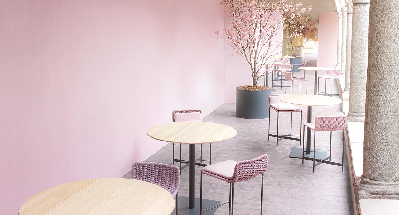 Paola Lenti Стул Heron от Paola Lenti — в интерьере