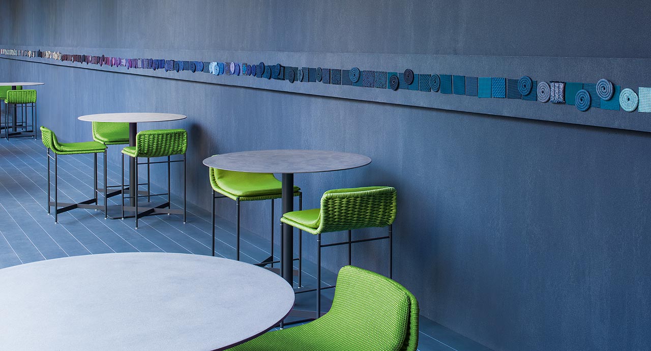 Paola Lenti Стул Heron от Paola Lenti — в интерьере