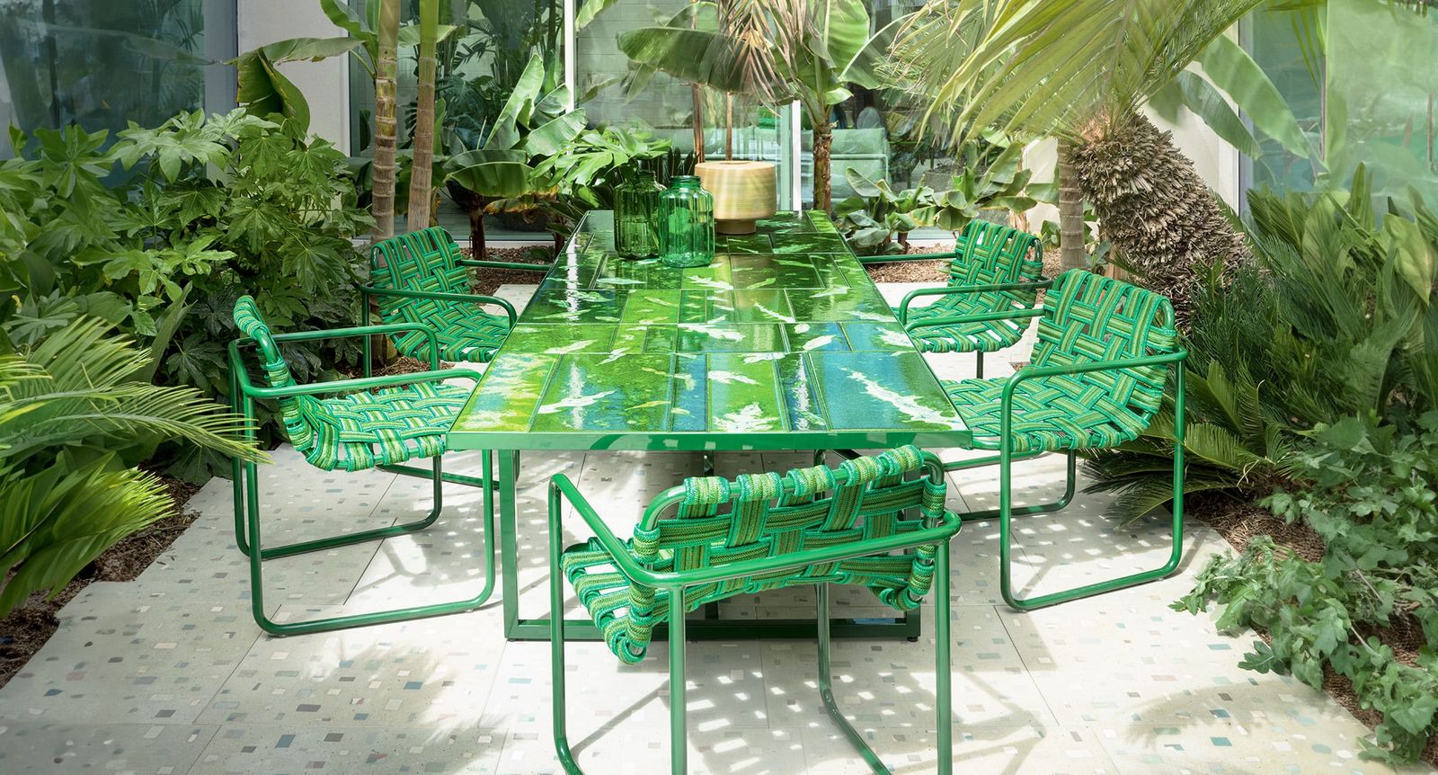 Paola Lenti Стул Baleari от Paola Lenti — в интерьере