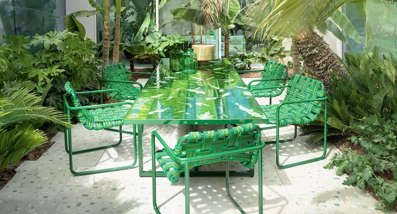 Paola Lenti Стул Baleari от Paola Lenti — в интерьере