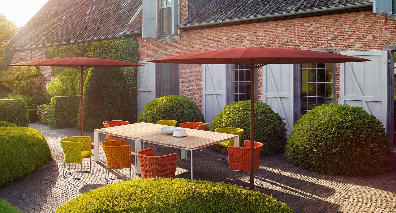 Paola Lenti Уличный стул Ami Outdoor Green от Paola Lenti — в интерьере
