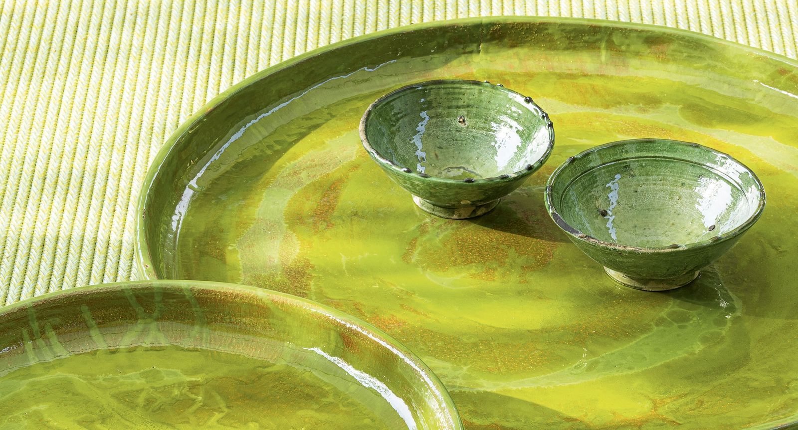 Paola Lenti Журнальный столик Tajine от Paola Lenti — в интерьере