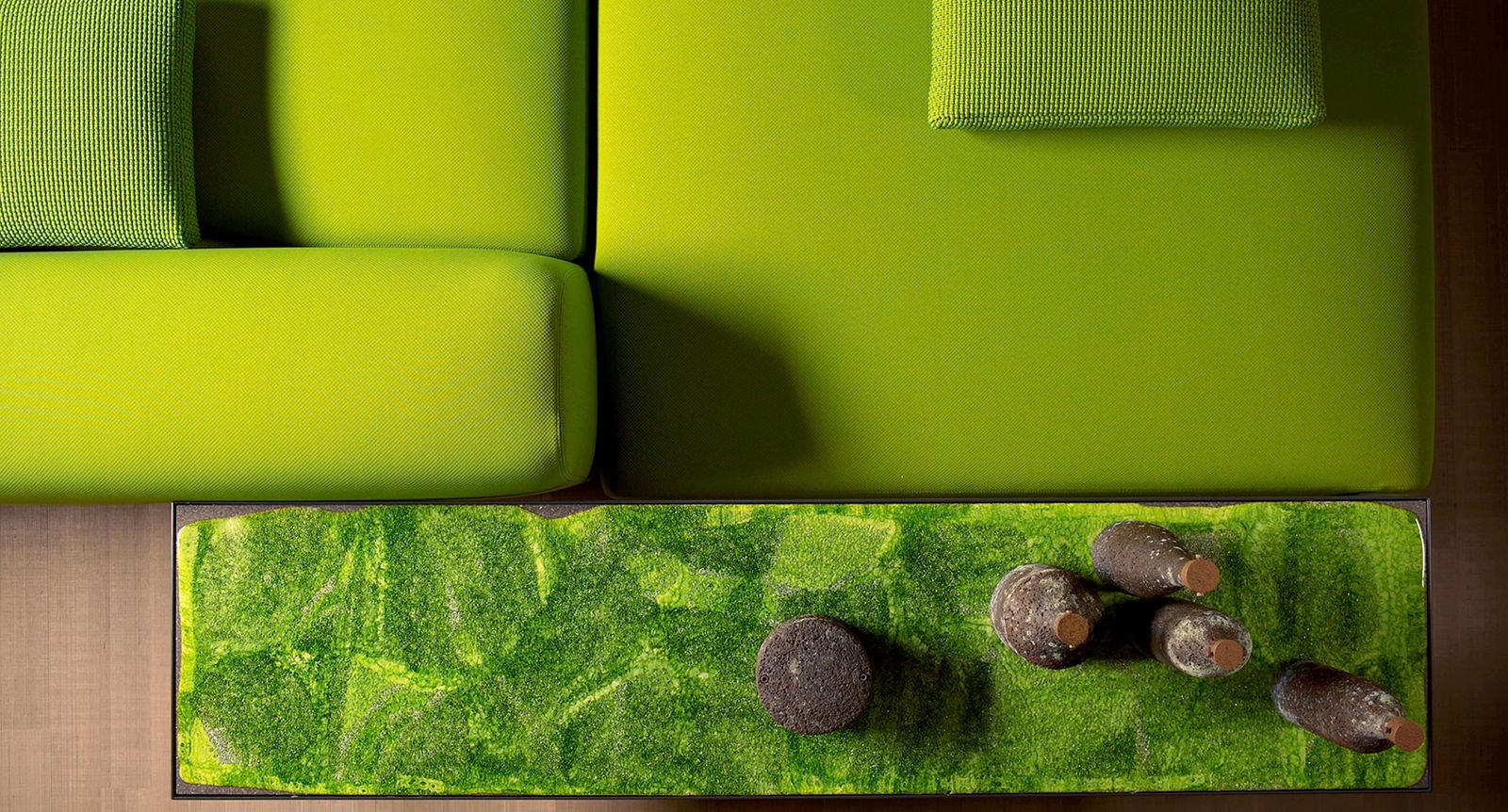 Paola Lenti Уличная консоль Sciara от Paola Lenti — в интерьере
