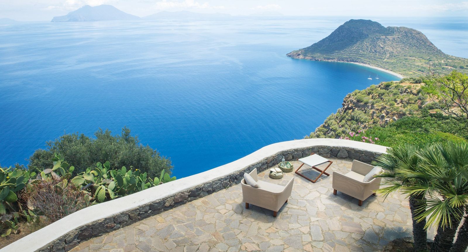 Paola Lenti Журнальный столик Portofino от Paola Lenti — в интерьере