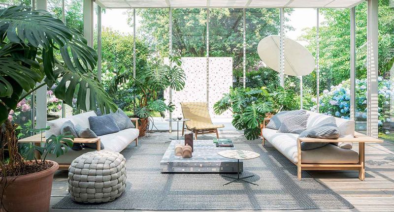 Paola Lenti Журнальный столик Marna от Paola Lenti — в интерьере