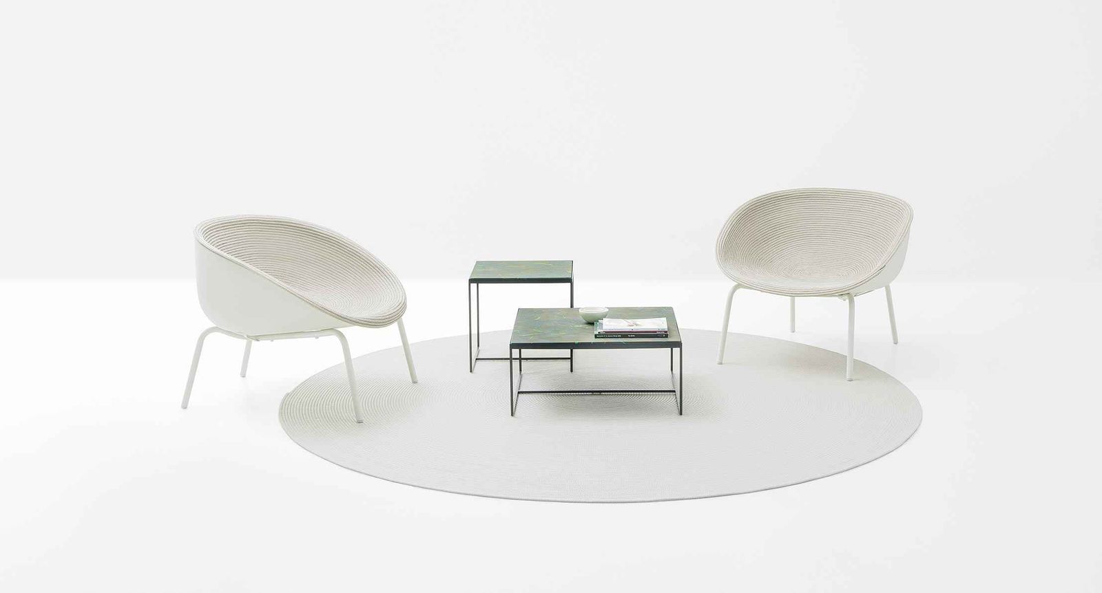 Paola Lenti Журнальный столик Lio от Paola Lenti
