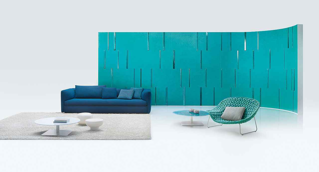 Paola Lenti Журнальный столик Giro от Paola Lenti — в интерьере