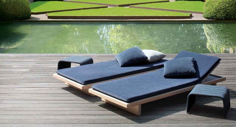 Paola Lenti Журнальный столик Frame от Paola Lenti — в интерьере