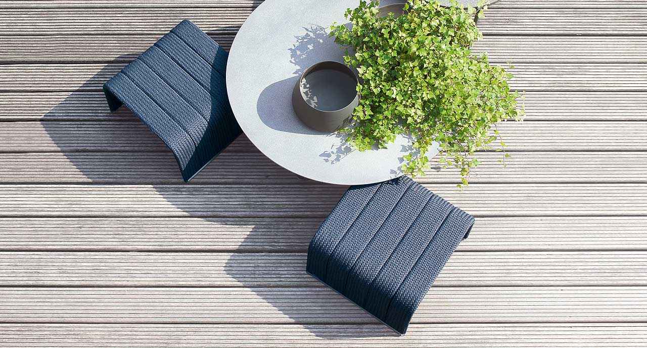 Paola Lenti Журнальный столик Frame от Paola Lenti — в интерьере