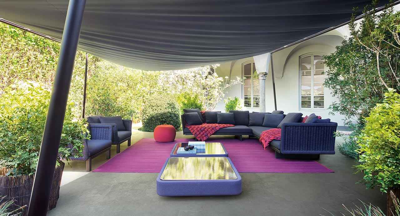 Paola Lenti Журнальный столик Cove от Paola Lenti — в интерьере