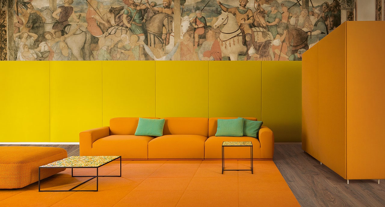 Paola Lenti Журнальный столик Cocci от Paola Lenti — в интерьере