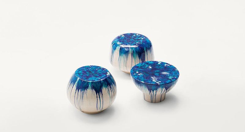 Paola Lenti Уличный журнальный столик Calatini от Paola Lenti — в интерьере