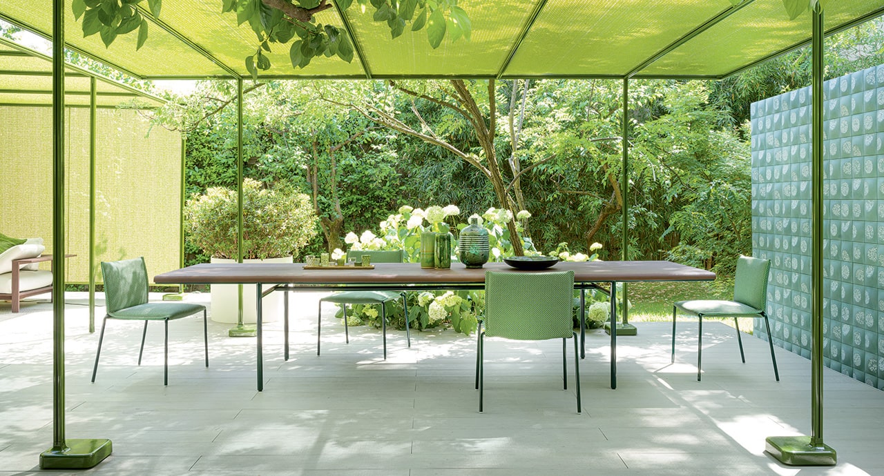 Paola Lenti Стол Suzanne от Paola Lenti — в интерьере