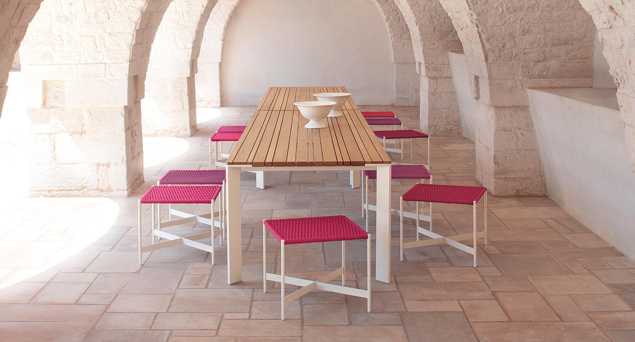 Paola Lenti Стол Sunset от Paola Lenti — в интерьере