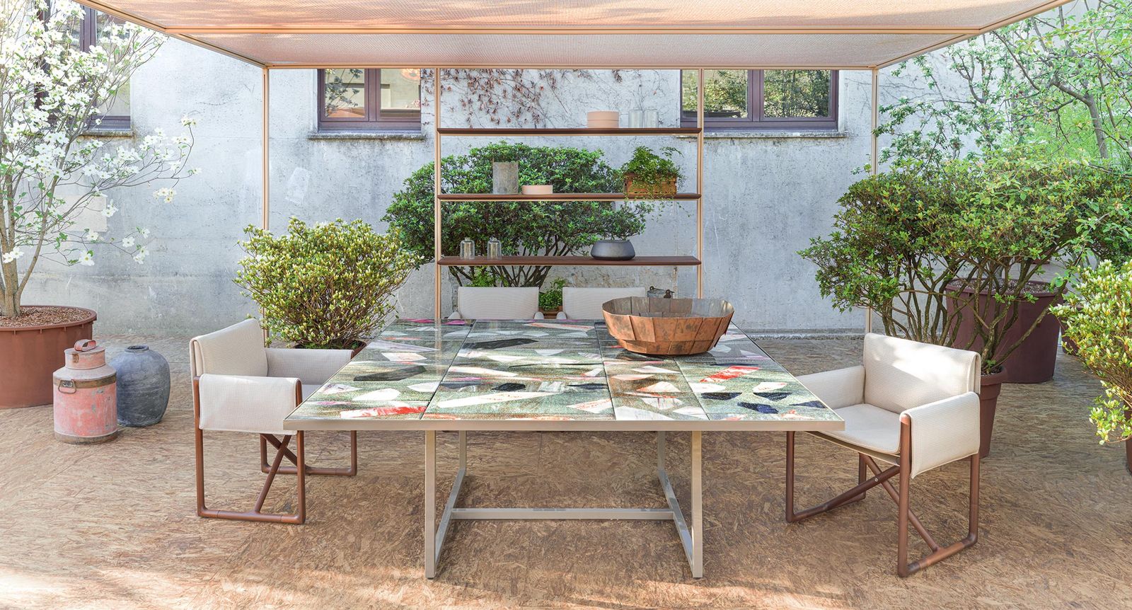 Paola Lenti Стол Sciara от Paola Lenti — в интерьере