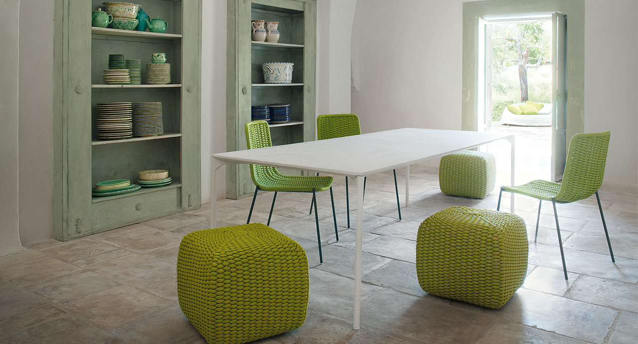 Paola Lenti Стол Plano от Paola Lenti — в интерьере