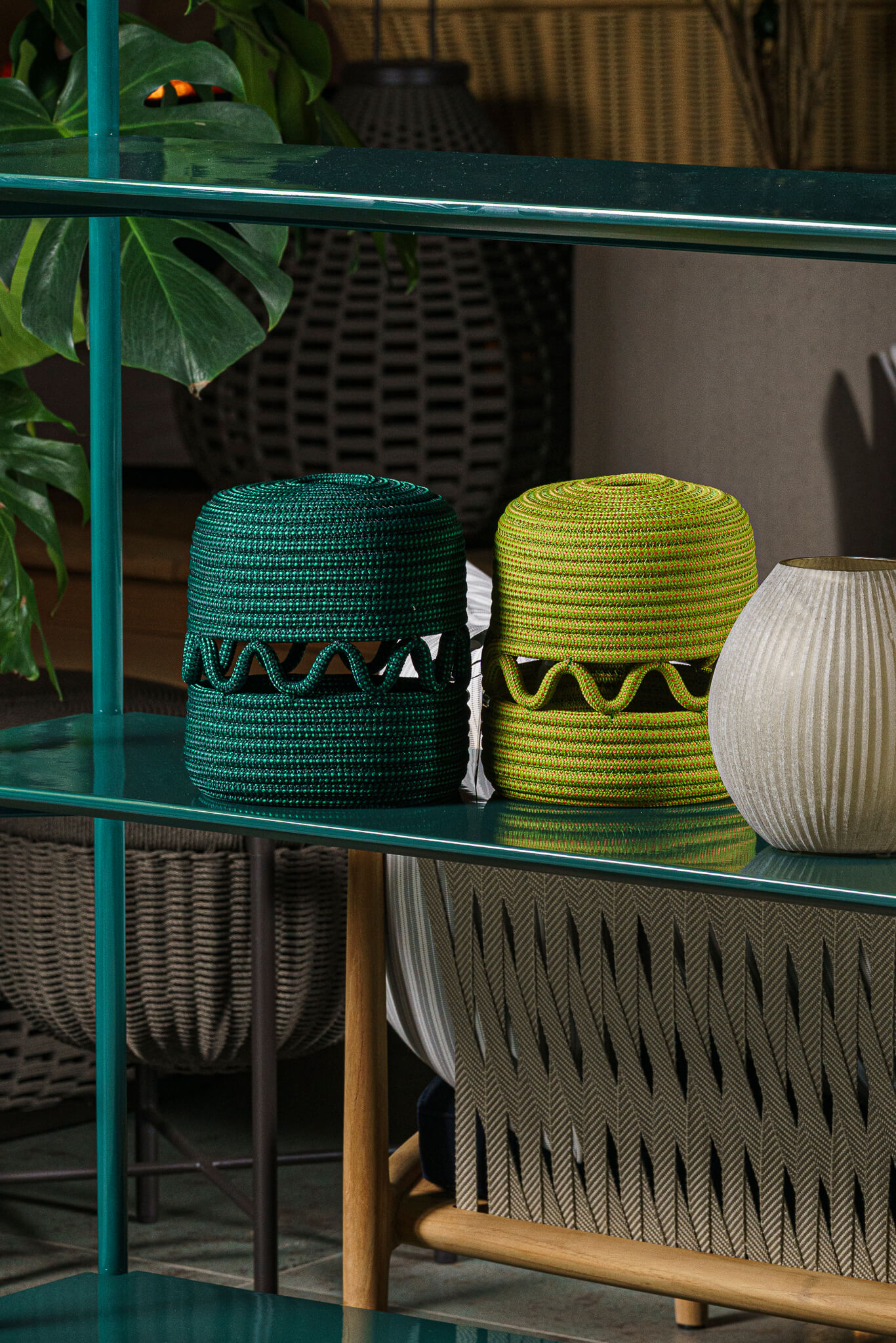 Paola Lenti Стеллаж Plano от Paola Lenti — в интерьере