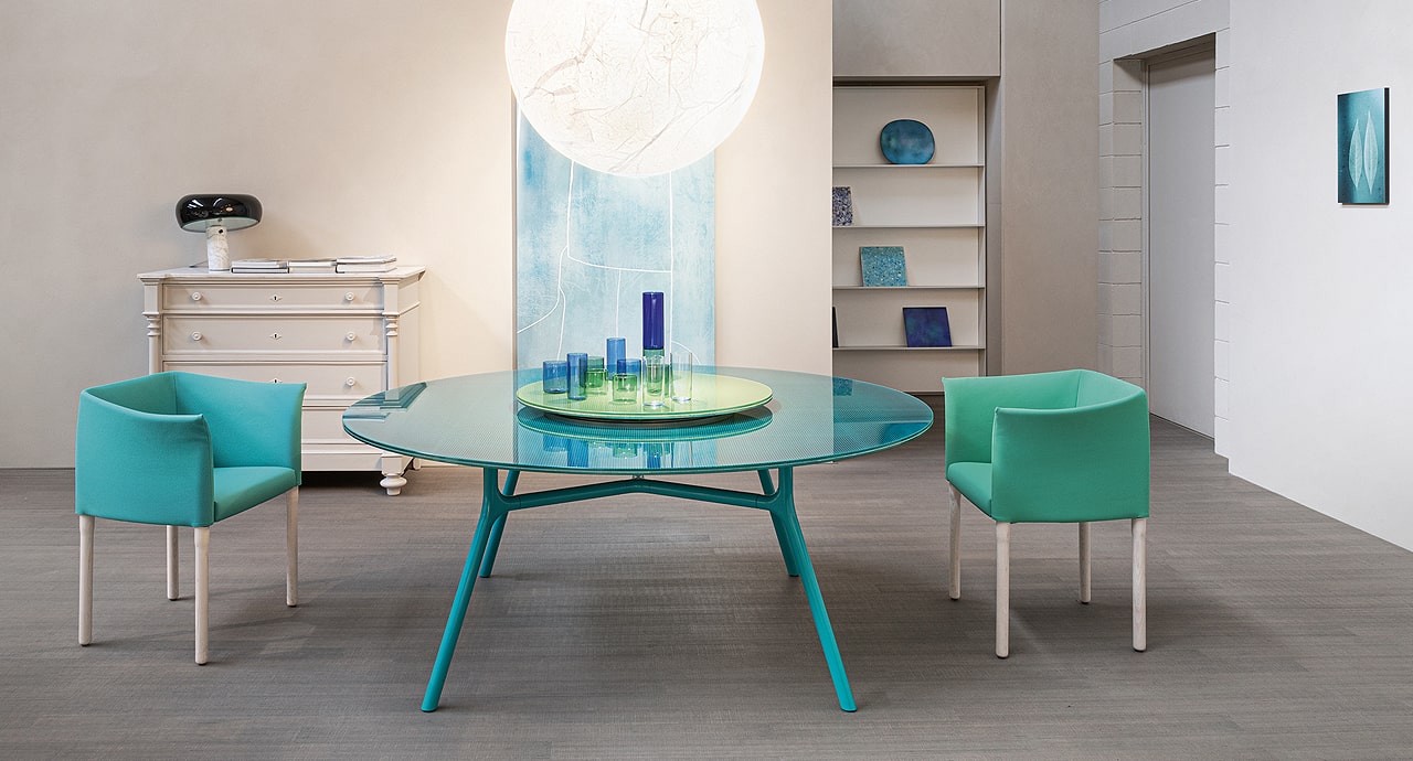 Paola Lenti Уличный стол Nesso от Paola Lenti — в интерьере