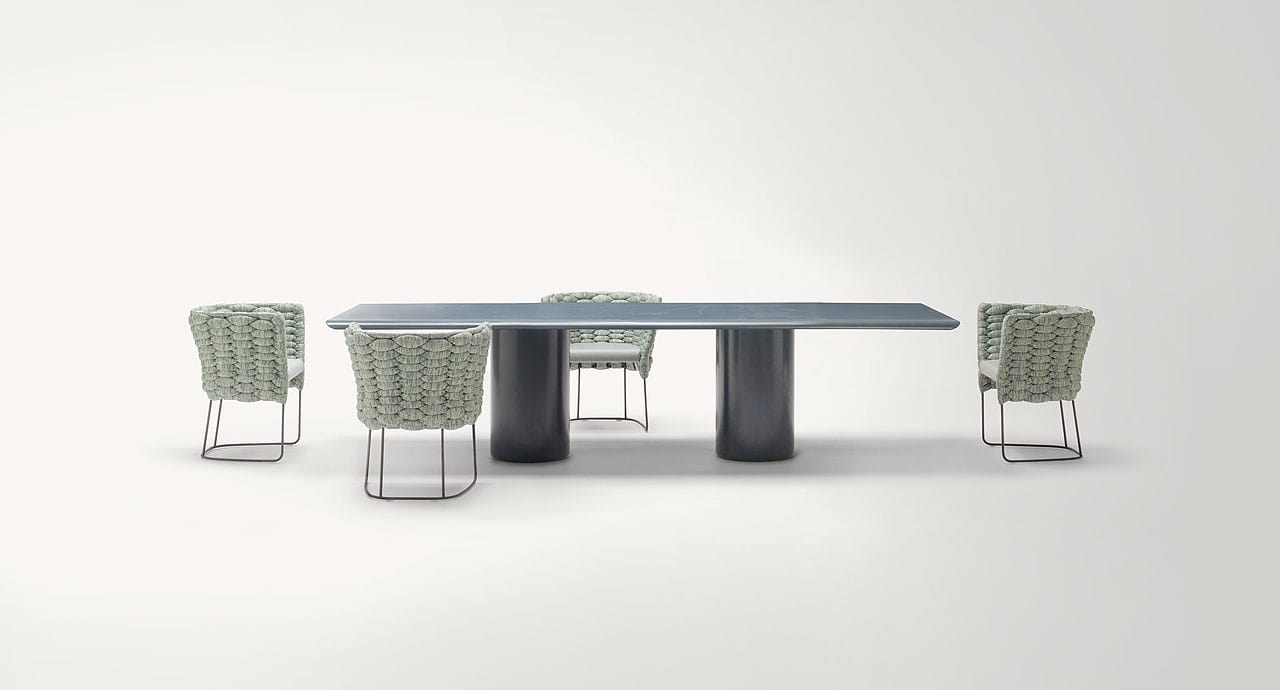 Paola Lenti Стол Gon Outdoor от Paola Lenti — в интерьере