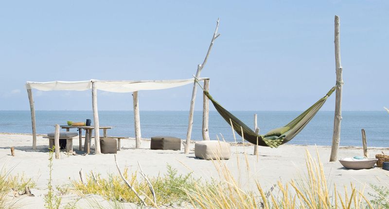 Paola Lenti Гамак Farniente от Paola Lenti — в интерьере