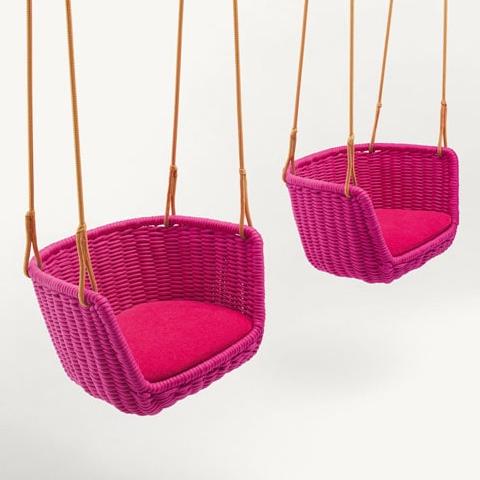 Paola Lenti Садовые качели Adagio от Paola Lenti — в интерьере