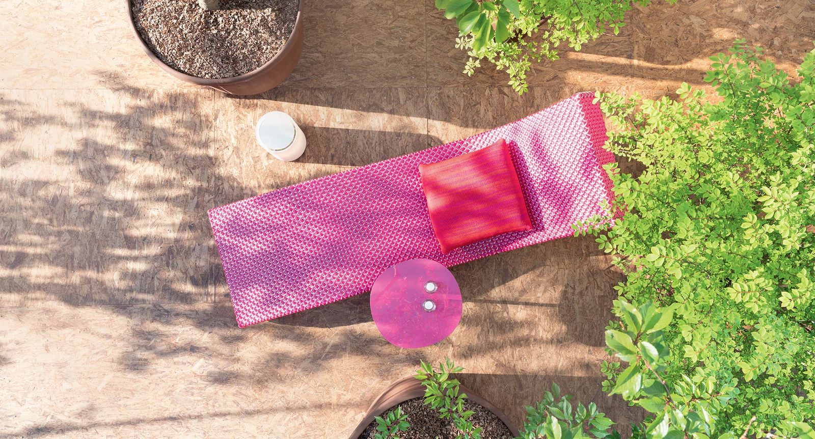 Paola Lenti Шезлонг Wave от Paola Lenti — в интерьере